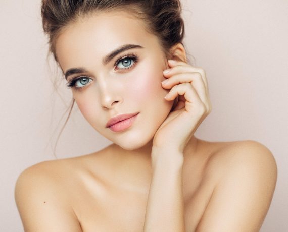 Beautiful woman with make-up